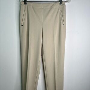 C Est 1946 Casual Dress Pants Trousers Small Beige